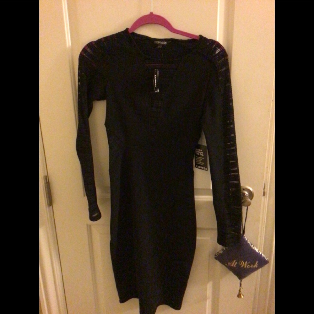 Express black dress! I love this dress. B